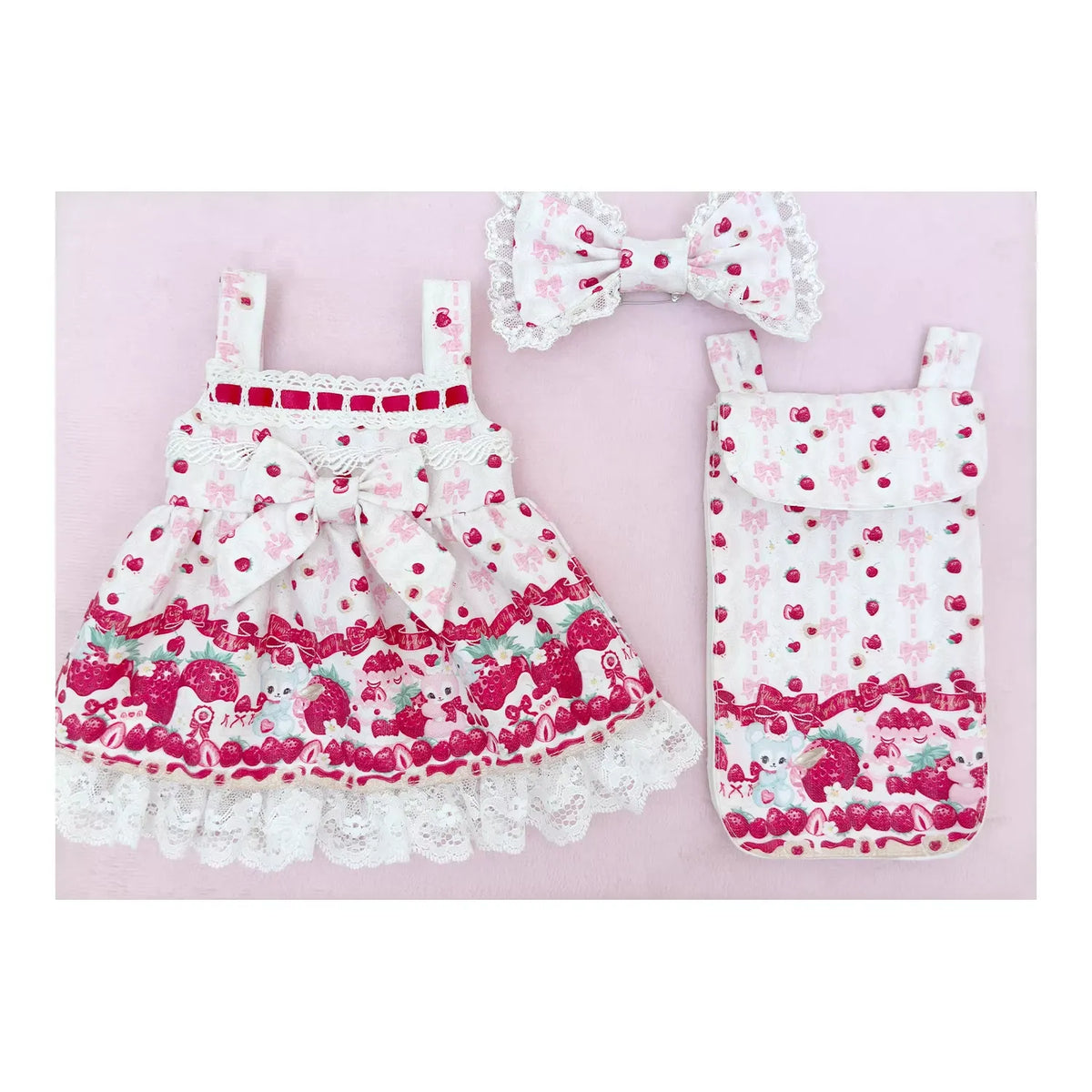 [Pre-orders until March 18th] Strawberry 80% Sugar Plush Clothes [Angels Heart]