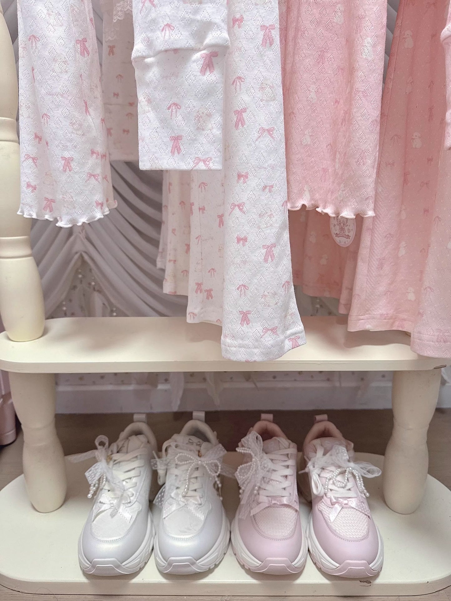 リボンナイトウェア【Sheep Puff】