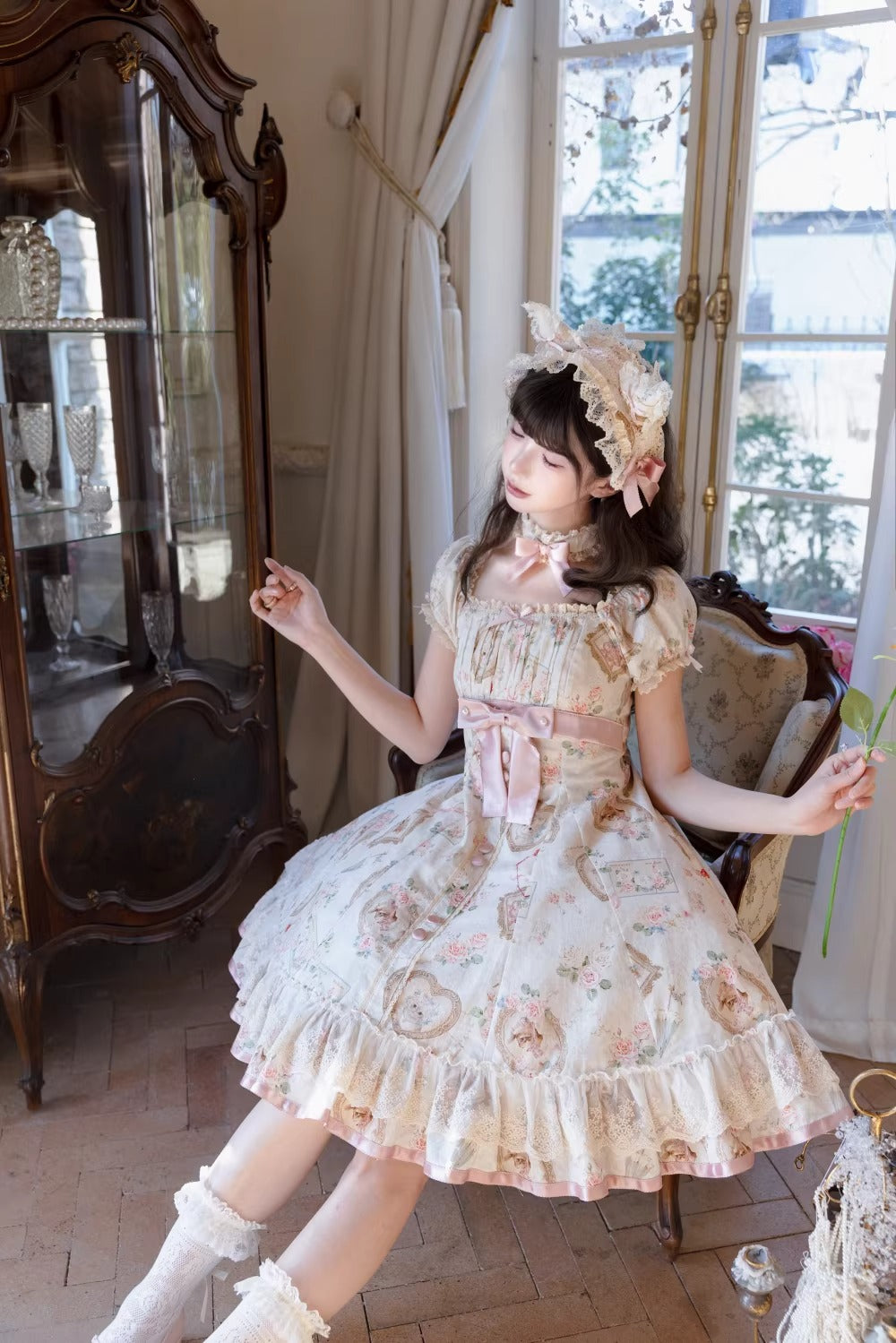 【受注予約~3/5】Victoria Cat ワンピース(タイプ1) 【Moon River】