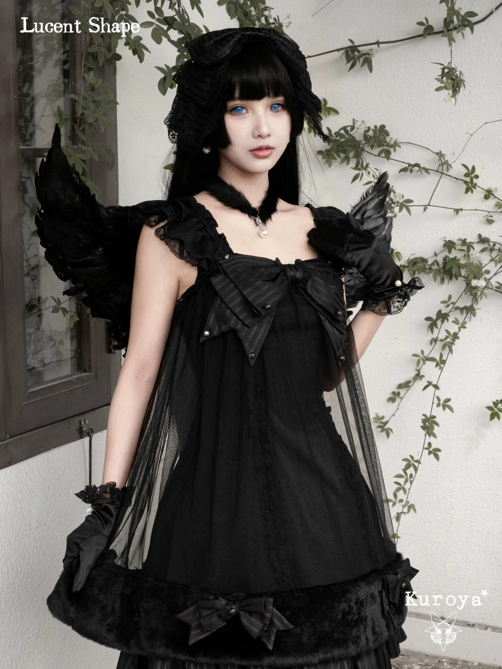 【受注予約~6/3】Lucent Shape ワンピース【Kuroya】