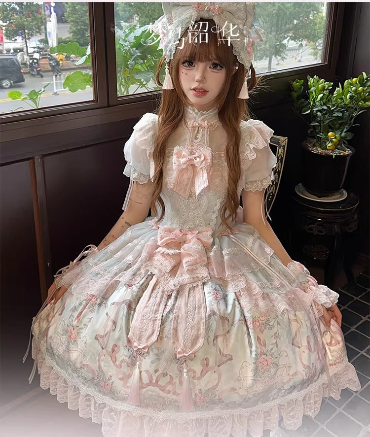 [Pre-orders open until March 18th] Carousel Bloom Dress [Dream Lolita]