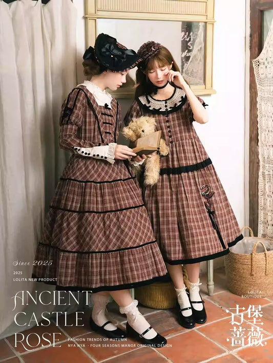 【受注予約~10/7】Castle Rose ワンピース【NyaNya】