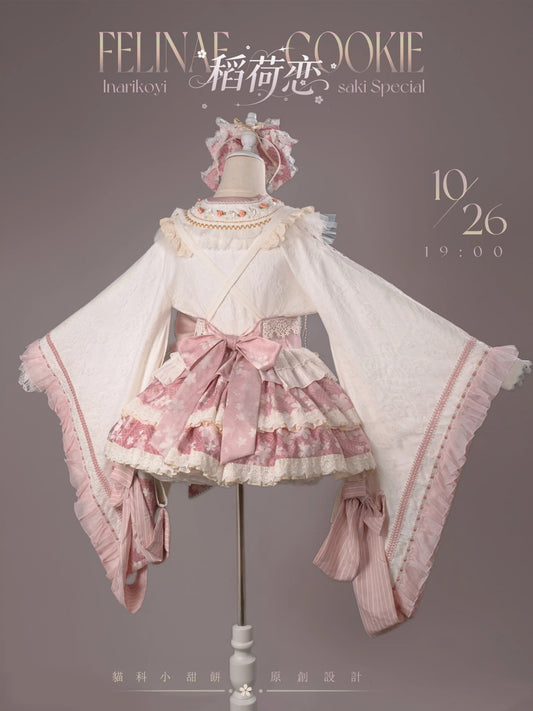 【受注予約~11/5】狐の嫁入り -SAKURA 2026 ver.- セットアップ【Felinae Cookie】