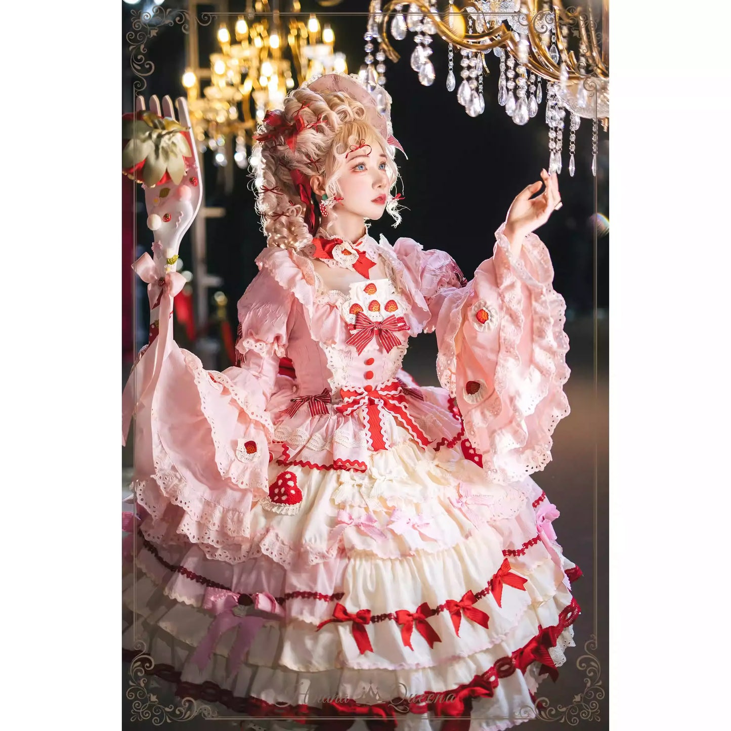 【受注予約~3/1】Strawberry Party アクセサリー【Hinana Queena】