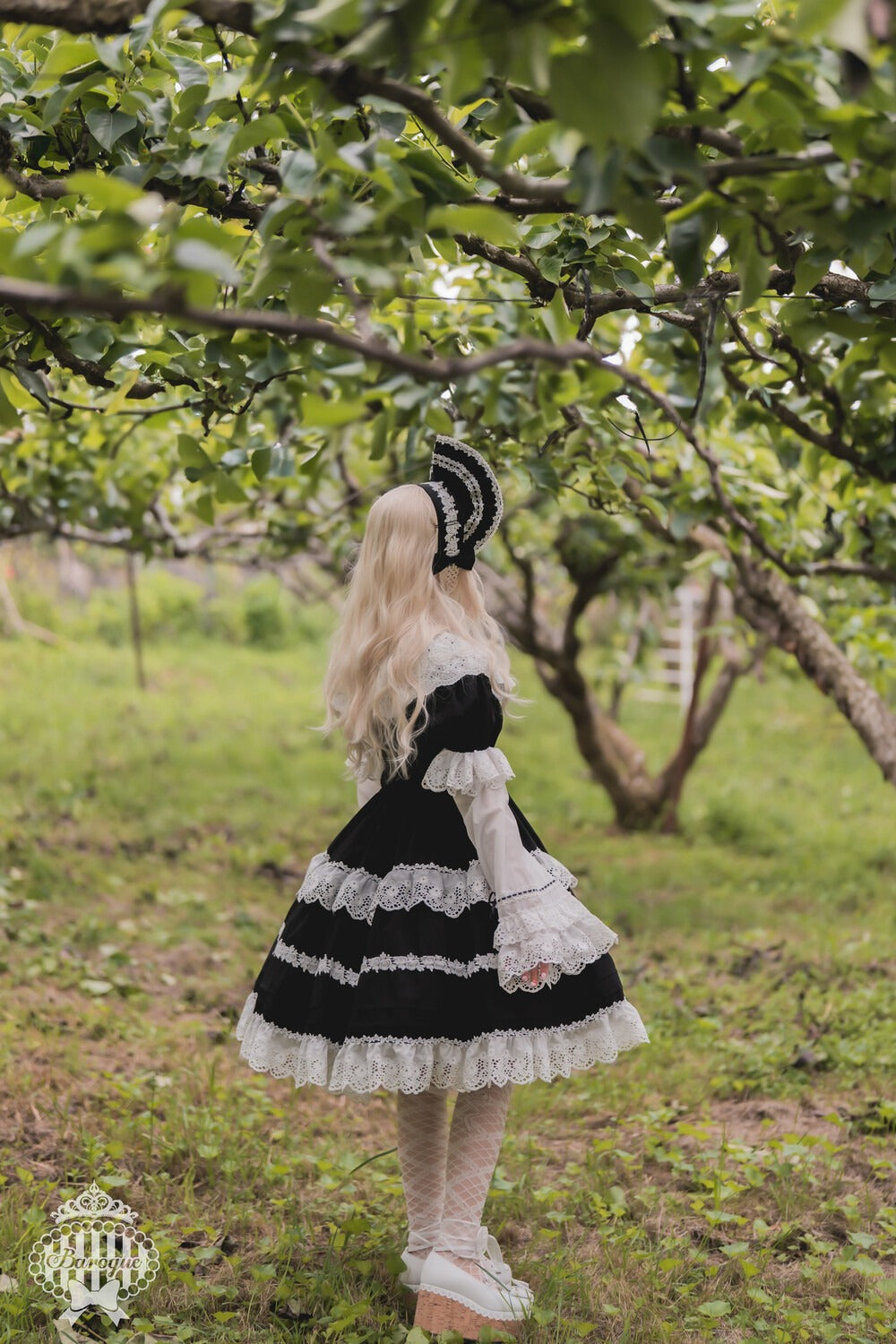 【受注予約~10/5】Rose Bouquet フルシャーリングワンピース【Baroque】