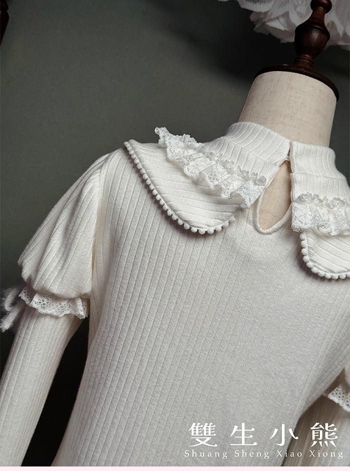 【受注予約~10/23】Frosted Sugar Rabbit トップス【双生小熊】