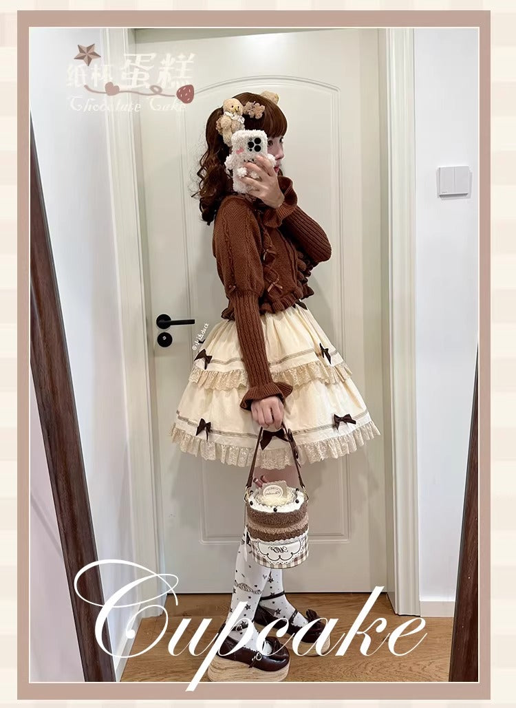 【受注予約~1/26】CupCakes バッグ【花与珍珠匣】