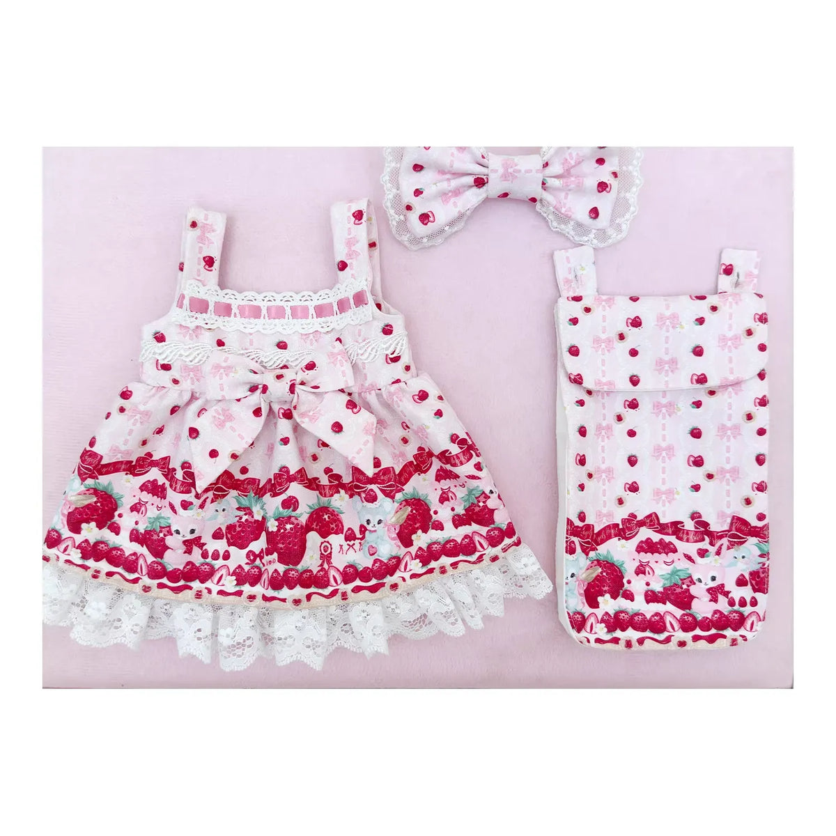 [Pre-orders until March 18th] Strawberry 80% Sugar Plush Clothes [Angels Heart]