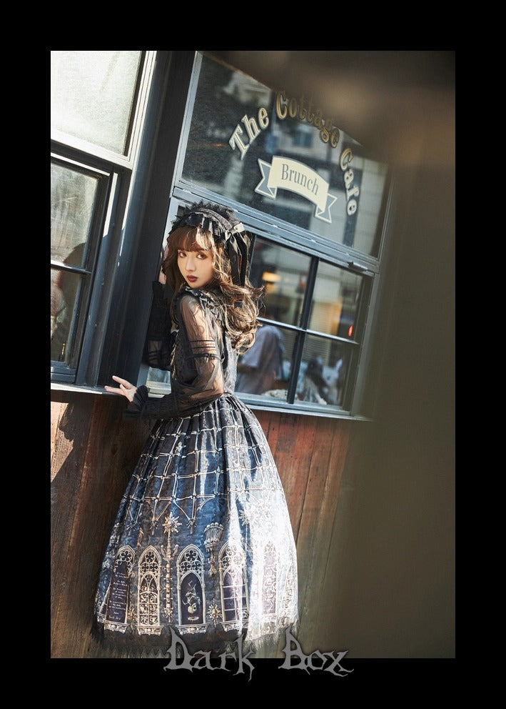 【受注予約~11/10】Ossuary ジャンパースカート【Dark Box】