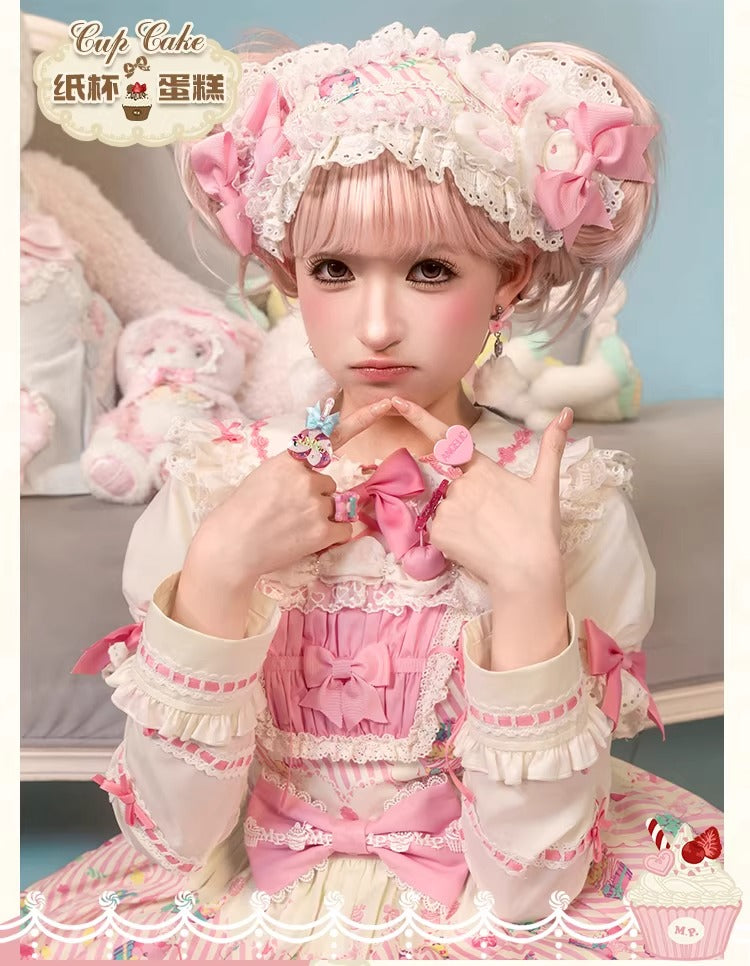 【受注予約~1/26】CupCakes アクセサリー【花与珍珠匣】