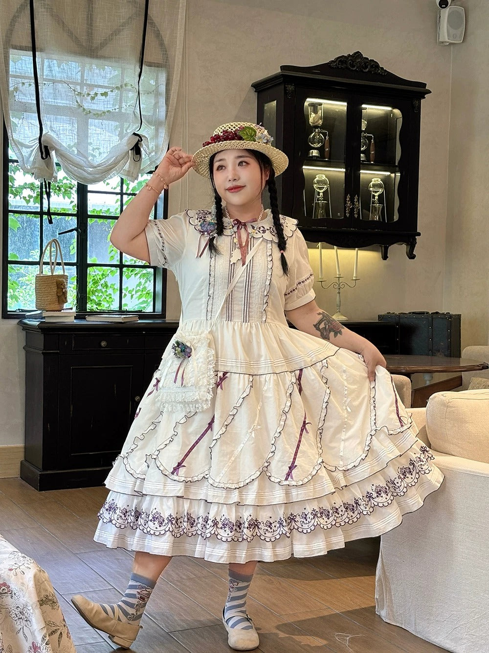 【受注予約~7/23】Orchard of the Four Seasons ワンピース(タイプ2)【Miss Point】