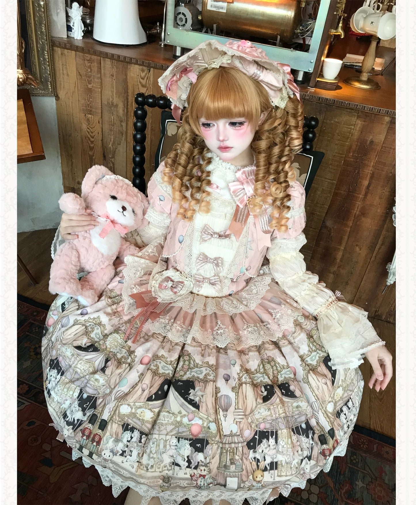 【受注予約~5/28】Magical Night at the Amusement Park ワンピース・フルセット(タイプ2)【Antique Doll】