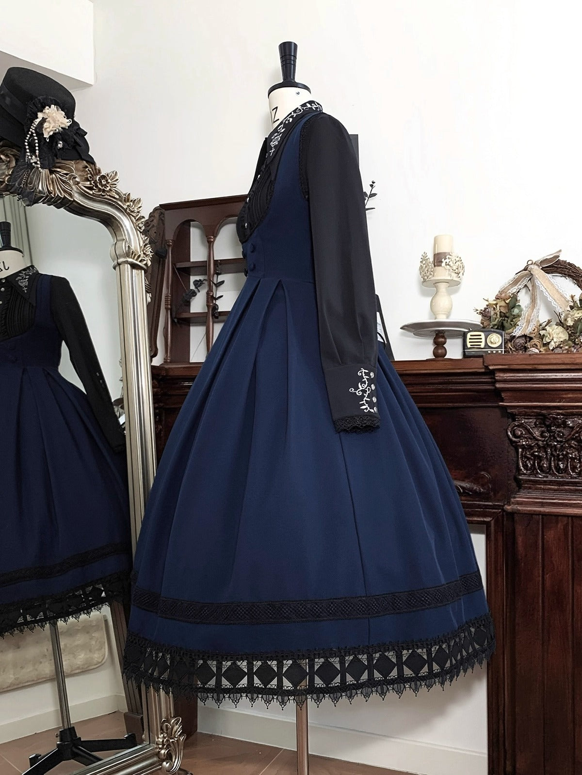 【受注予約~12/25】小夜曲 ジャンパースカート【Little Dipper】