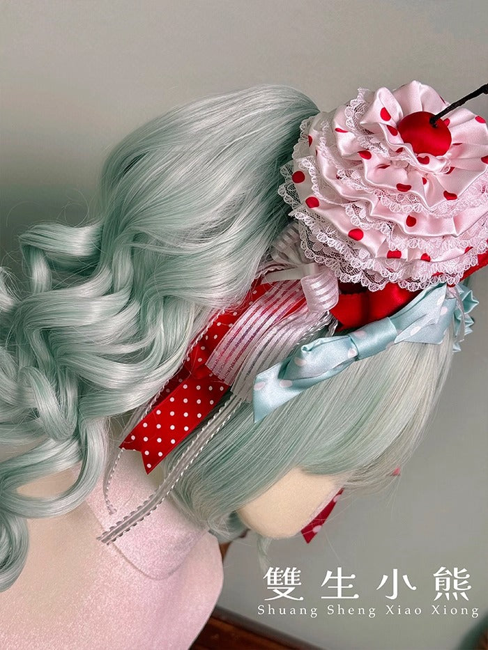 【受注予約~9/25】Eat Cake アクセサリー【双生小熊】