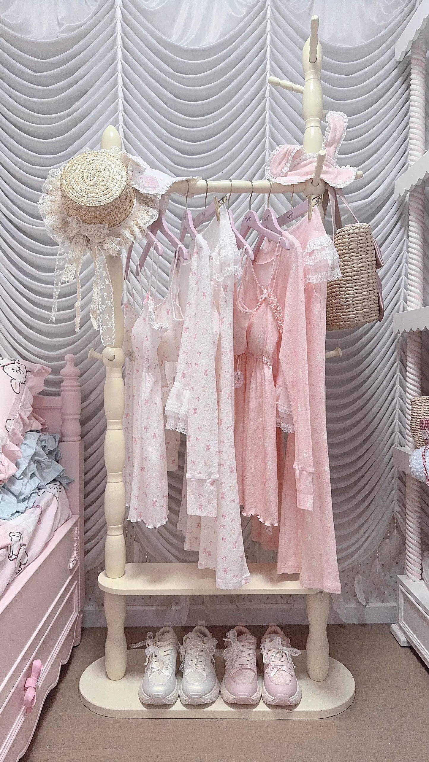 リボンナイトウェア【Sheep Puff】