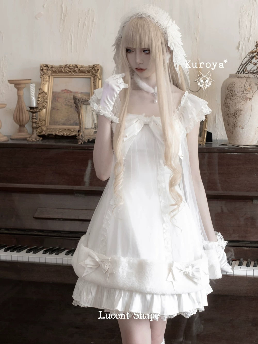 【受注予約~6/3】Lucent Shape ワンピース【Kuroya】