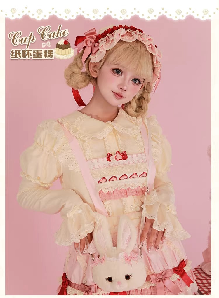 【受注予約~1/26】CupCakes ブラウス【花与珍珠匣】