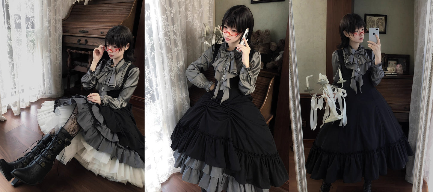 【受注予約~12/4】Black Forest ジャンパースカート【berryandwood】