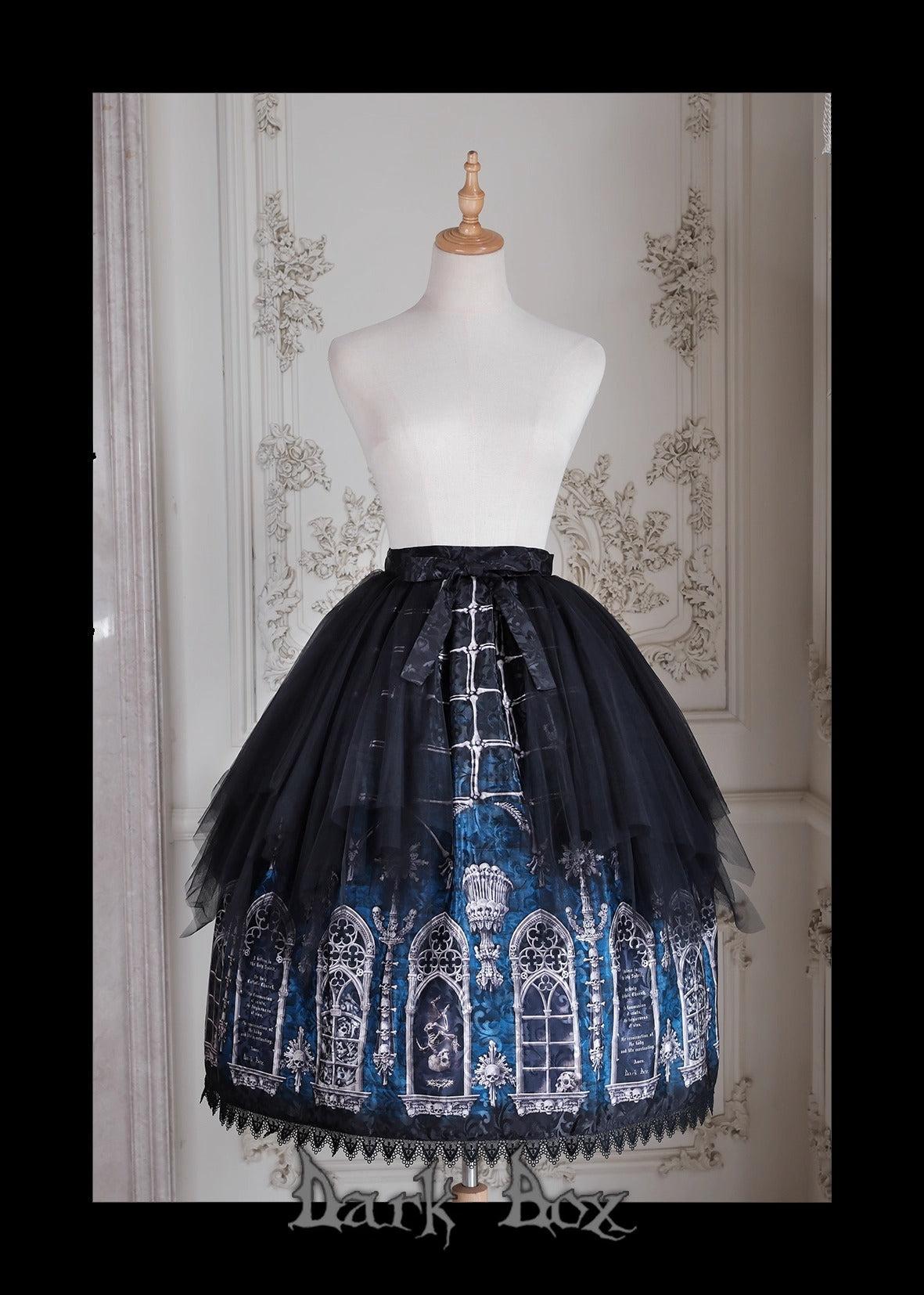 【受注予約~11/10】Ossuary スカート【Dark Box】