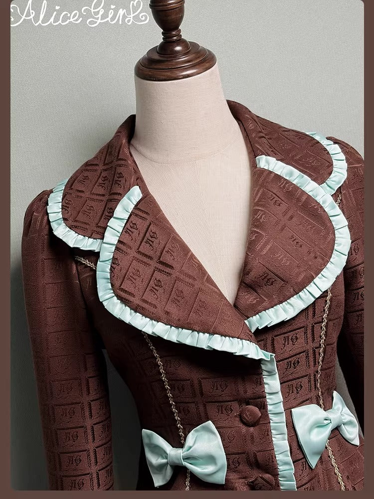 【受注予約~3/3】Chocolate Bear ジャケット・ブラウス【Alice Girl】