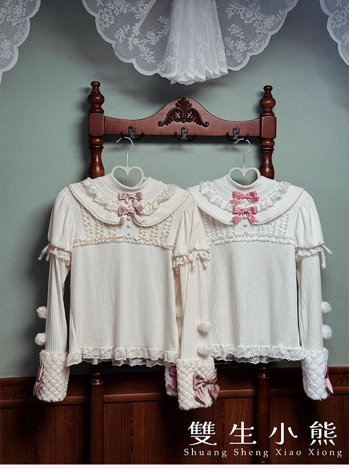 【受注予約~10/23】Frosted Sugar Rabbit トップス【双生小熊】