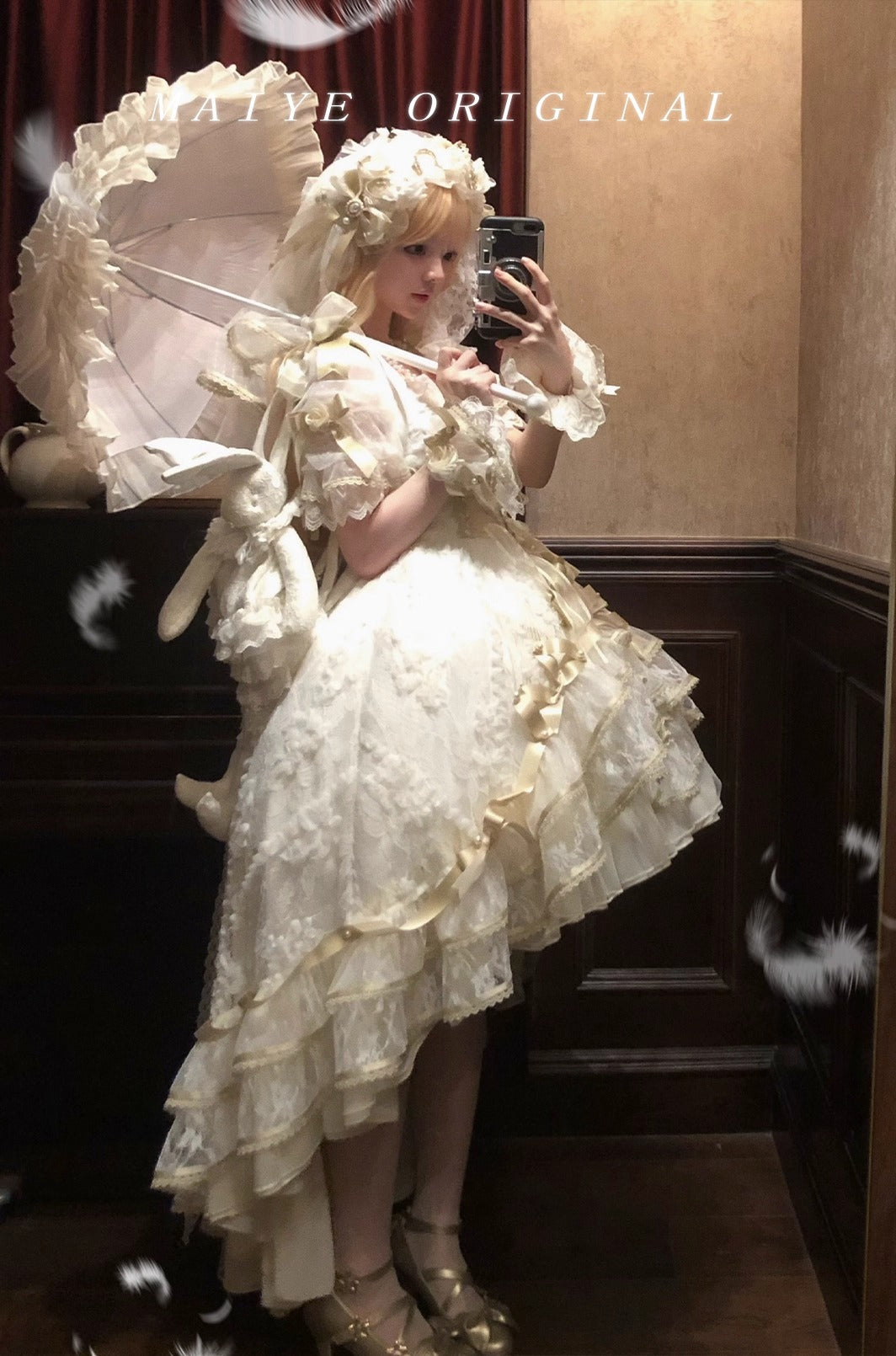 【受注予約~11/20】Diane Rose ワンピース【咩耶】