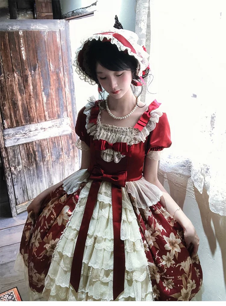 【受注予約~6/18】金百合の春 アクセサリー【Beleganty】