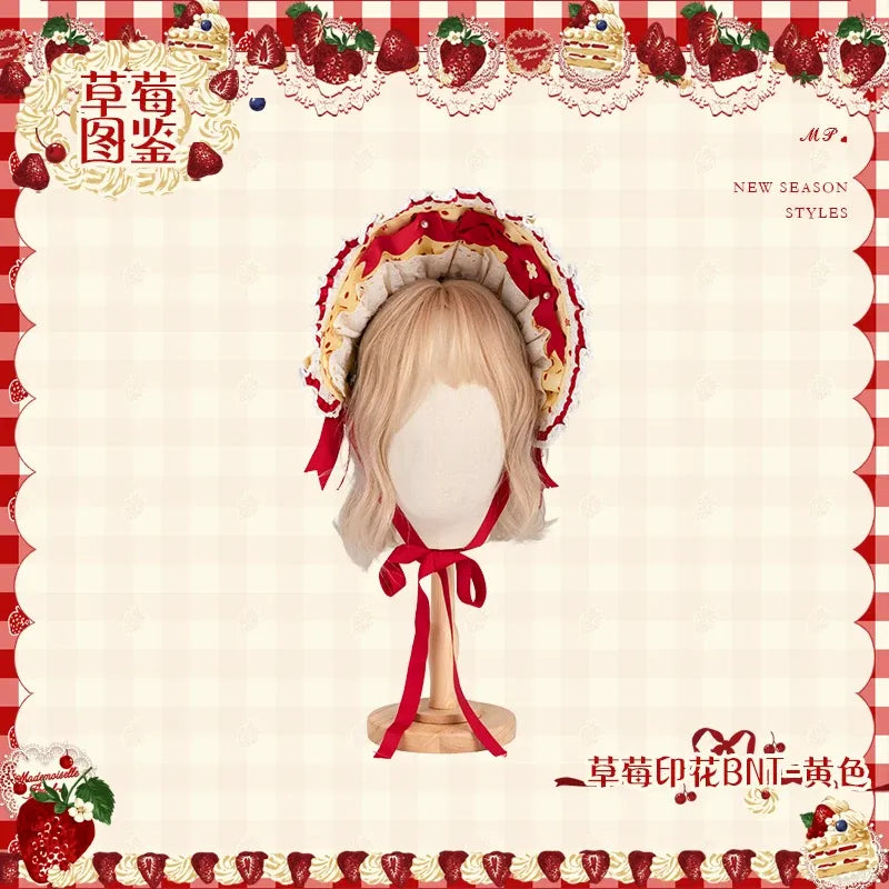 【受注予約~8/27】Strawberry Cake Illustration 2026ver. アクセサリー【花与珍珠匣】