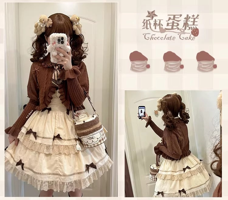 【受注予約~1/26】CupCakes バッグ【花与珍珠匣】