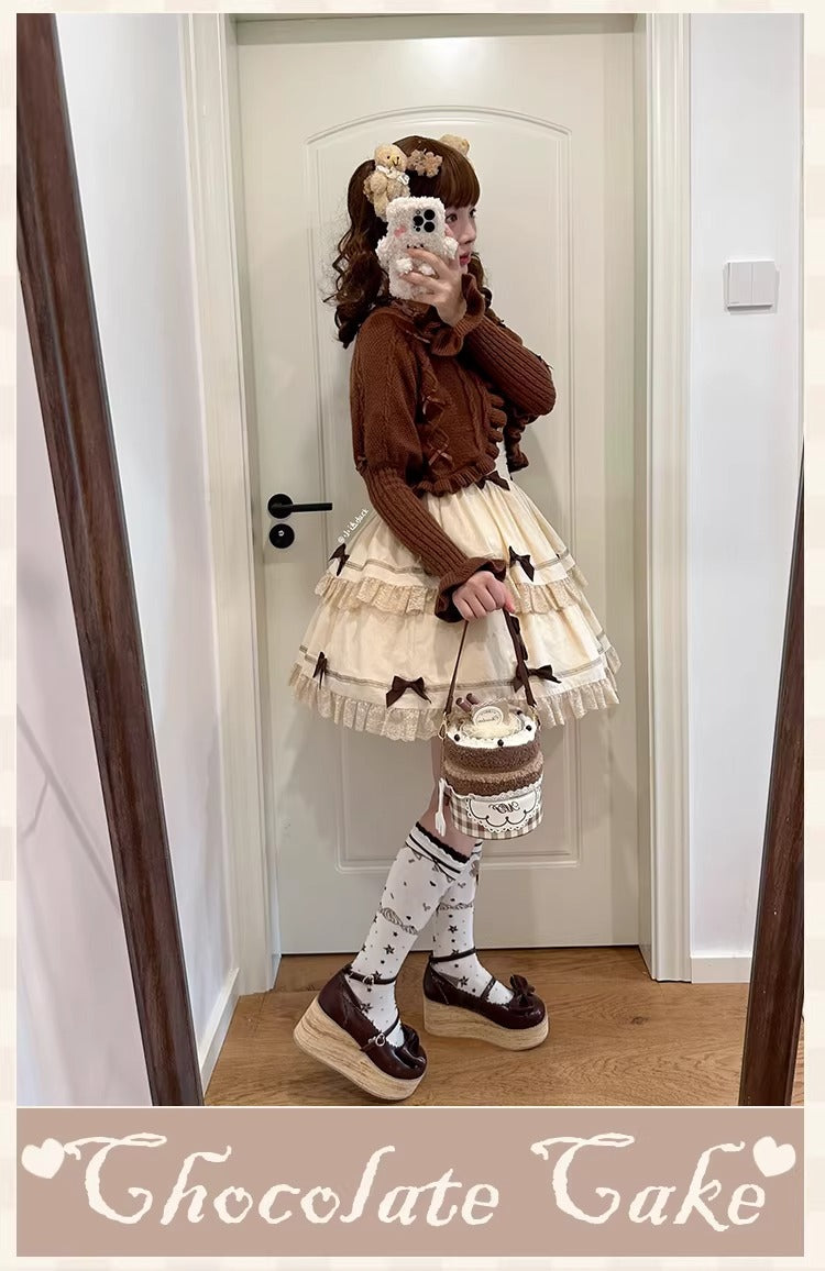 【受注予約~1/26】CupCakes バッグ【花与珍珠匣】