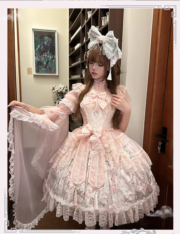 [Pre-orders open until March 18th] Carousel Bloom Dress [Dream Lolita]
