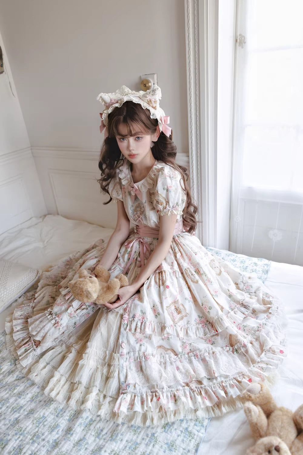 【受注予約~3/5】Victoria Cat ワンピース(タイプ3) 【Moon River】