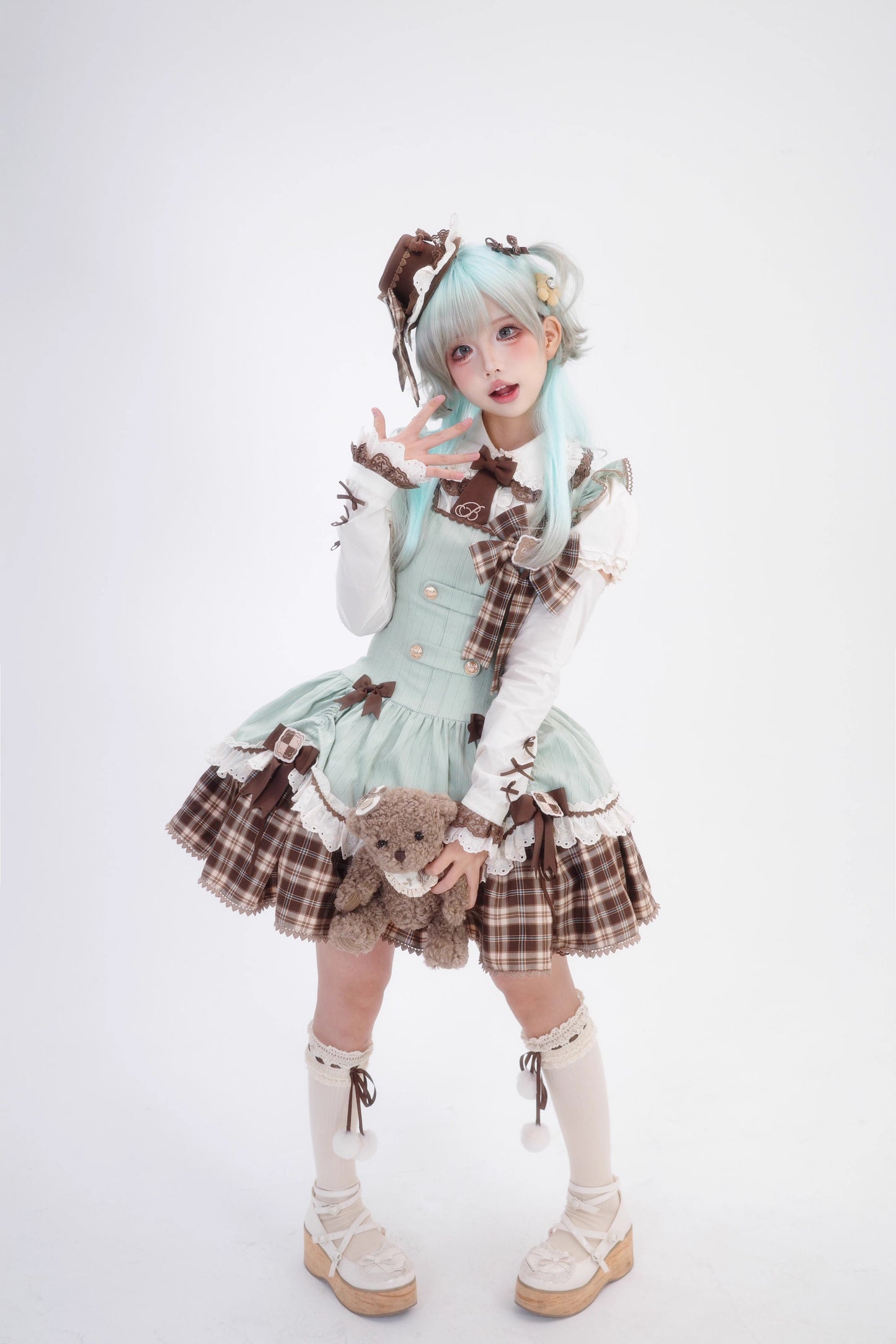 【受注予約~11/27】Cookie Detective ジャンパースカート【MQ】