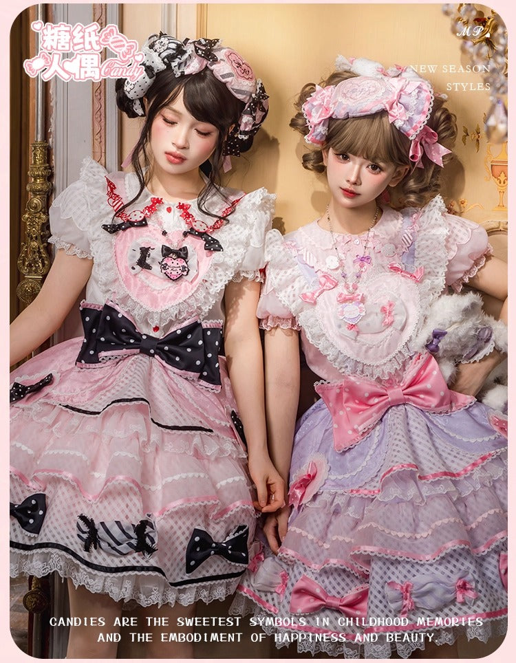 【受注予約~12/8】Candy Wrapper トップス・スカート【花与珍珠匣】