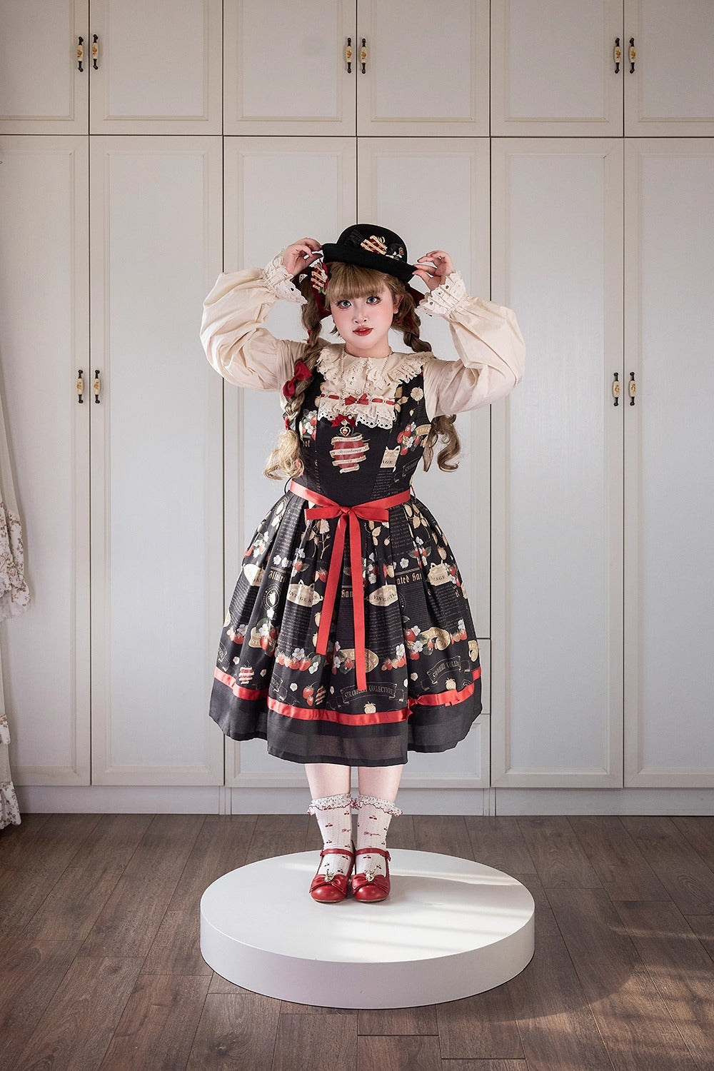 【受注予約~9/17】Grass art collection ジャンパースカート【Miss Cube】