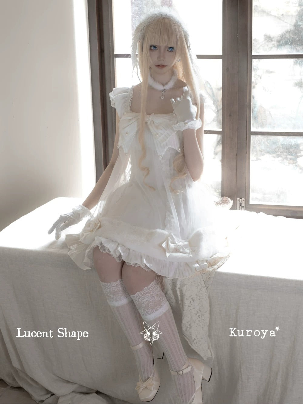 【受注予約~6/3】Lucent Shape ワンピース【Kuroya】