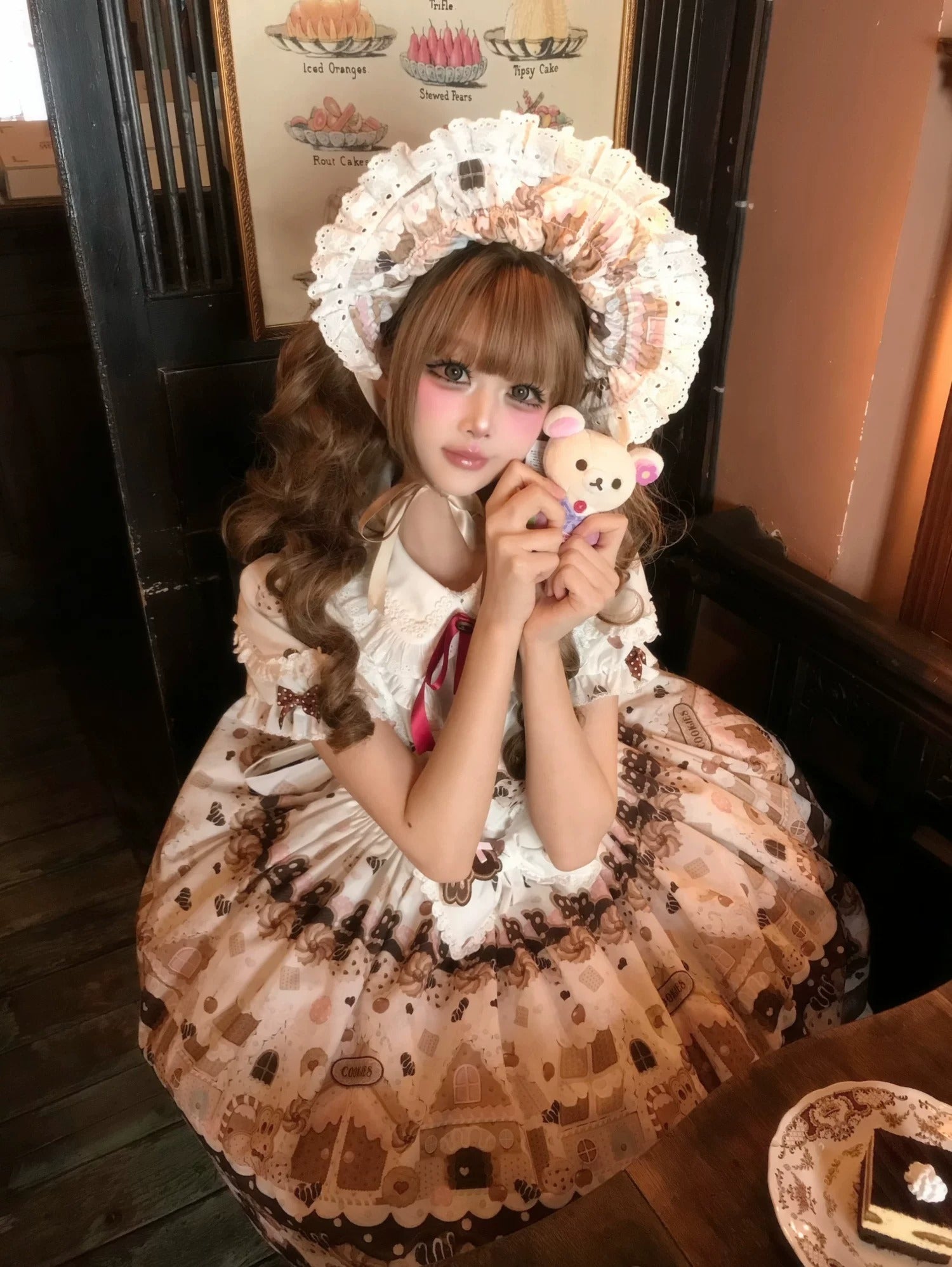 KISHIDAMIKI ハーフロング ビスチェ ベージュ KISHIDAMIKI キシダミキ ブラック ハーフロング ファービスチェ F