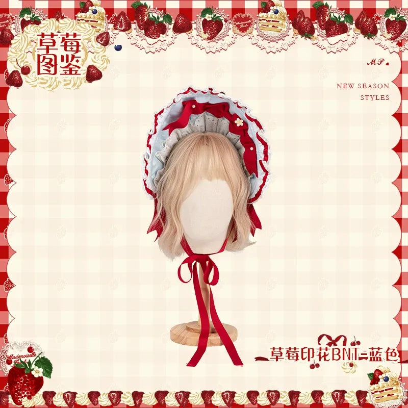 【受注予約~8/27】Strawberry Cake Illustration 2026ver. アクセサリー【花与珍珠匣】