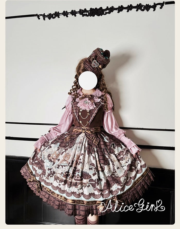 Chocolate Bear ジャンパースカート・サロペット【Alice Girl】 – Epetice