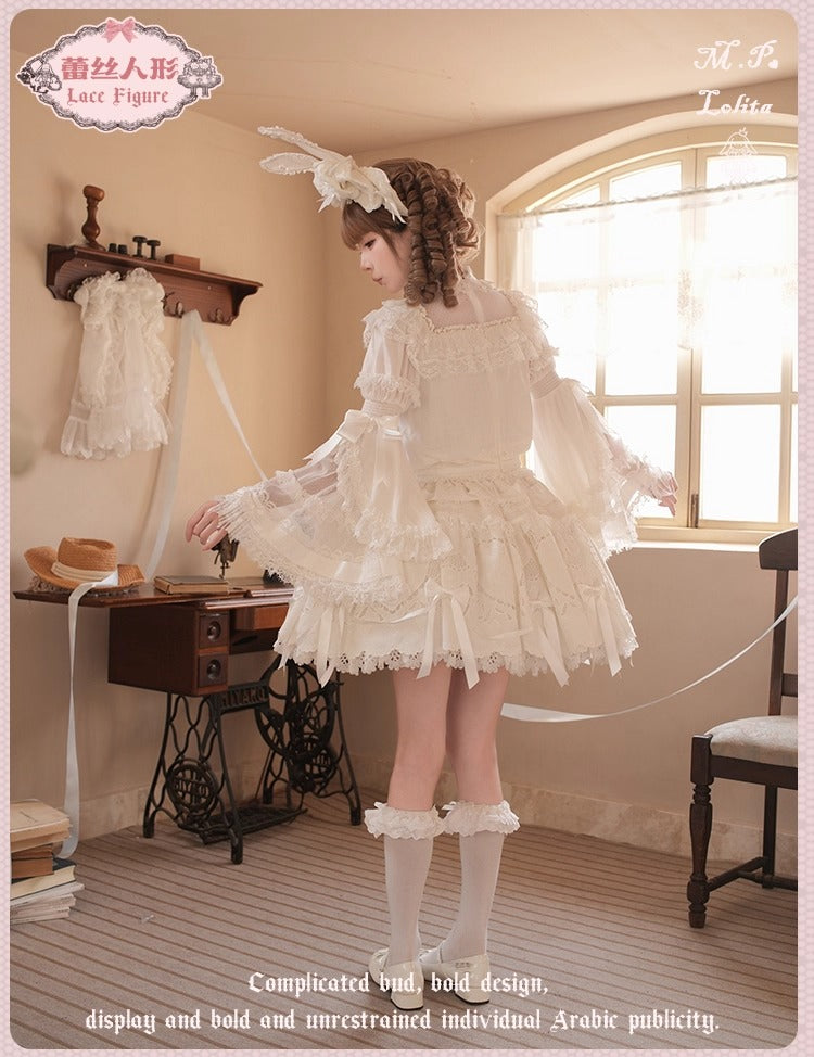 【受注予約~12/23】Race Doll ワンピース(タイプ3)【花与珍珠匣】