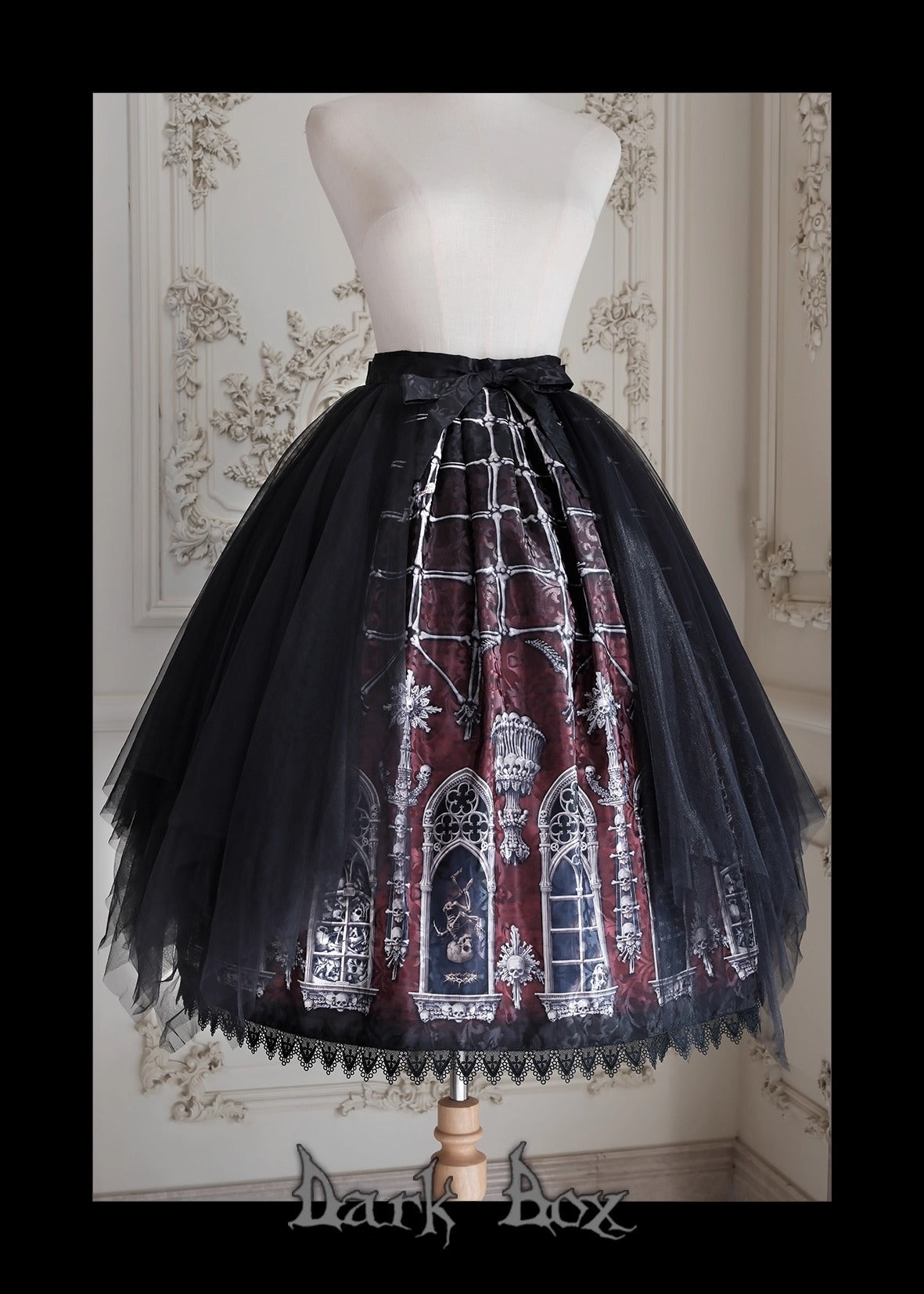 【受注予約~11/10】Ossuary スカート【Dark Box】