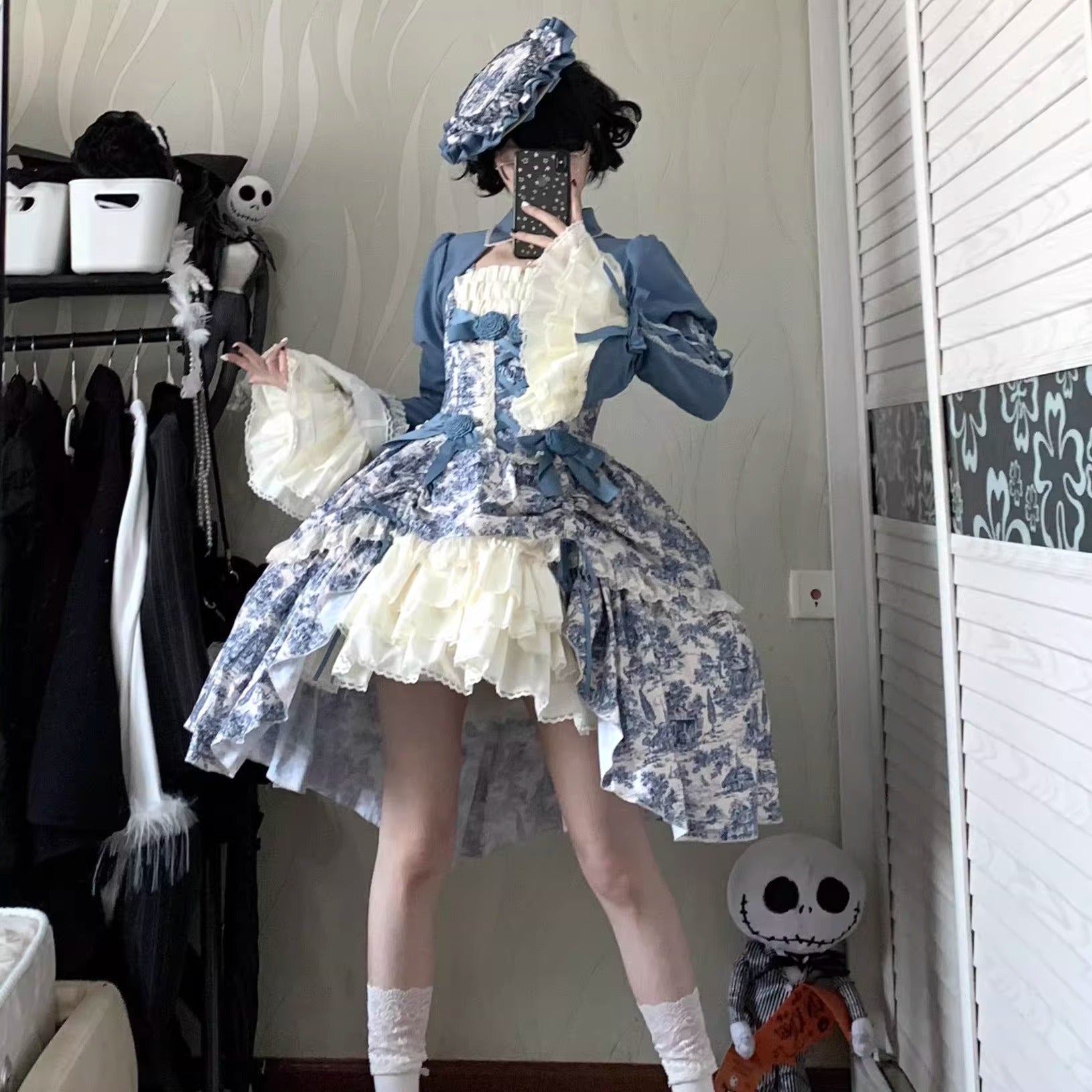 トワルドジュイ ボレロ付きジャンパースカートセット【小欣】 – Epetice