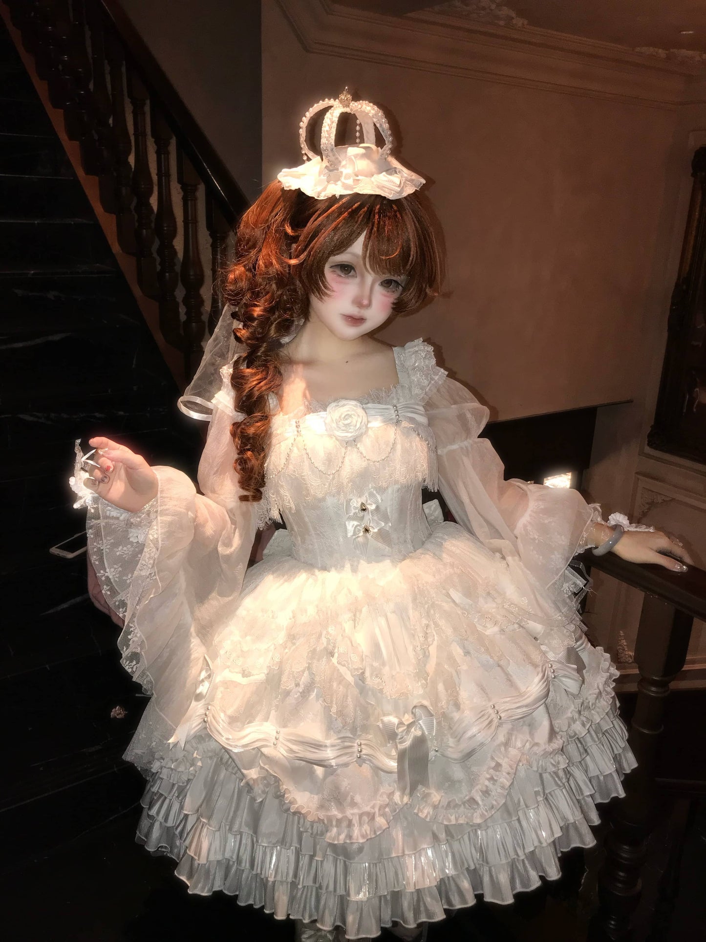 【受注予約~2/19】舞踏会のジャンパースカートセット【Starry Messenger】