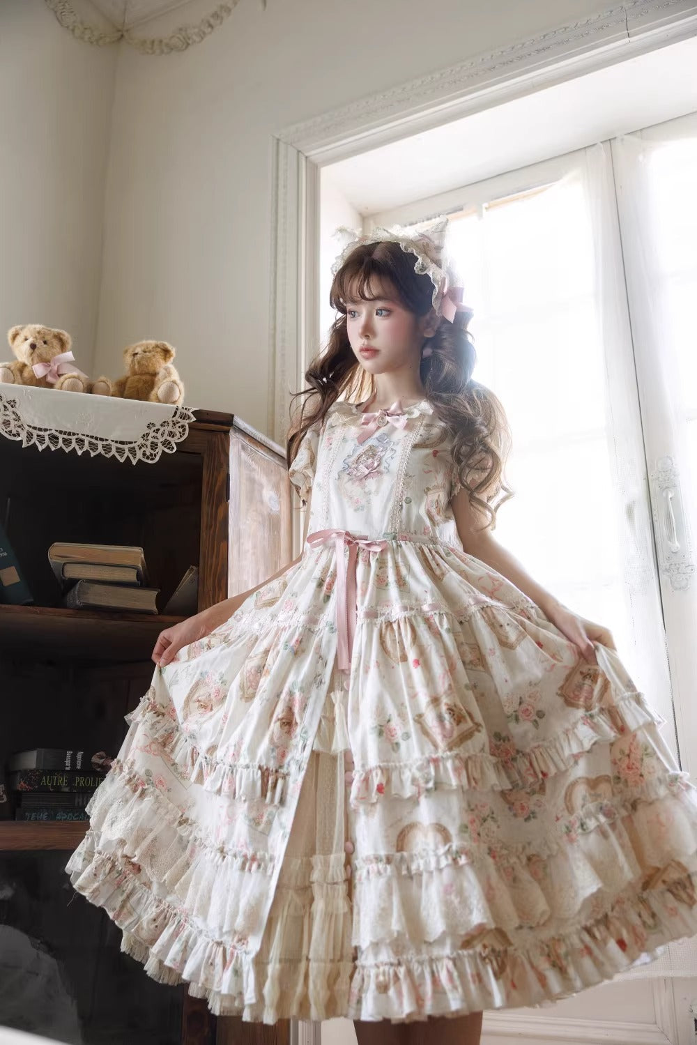 【受注予約~3/5】Victoria Cat ワンピース(タイプ3) 【Moon River】