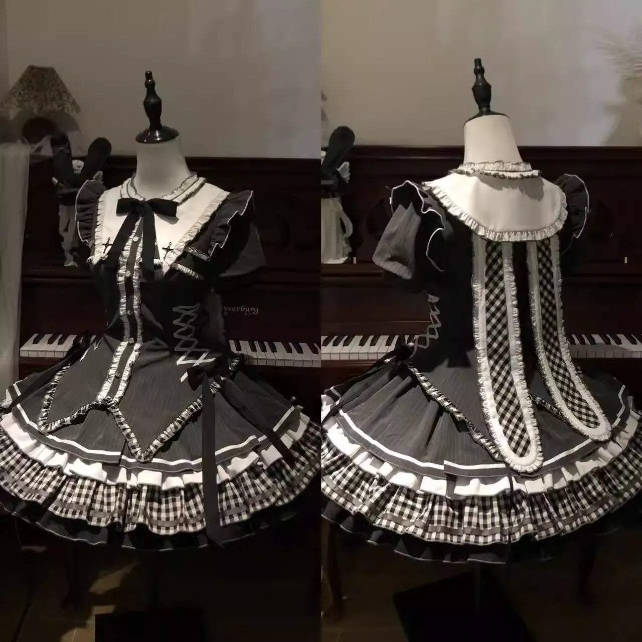 【受注予約~2/23】Berlin Testament ワンピース・付け袖【小欣】