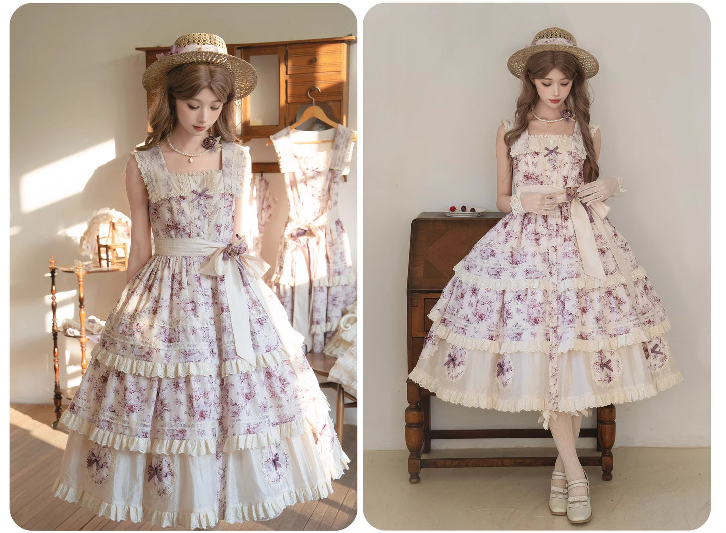 【受注予約~2/15】Black Rose アクセサリー【LittlePlum】