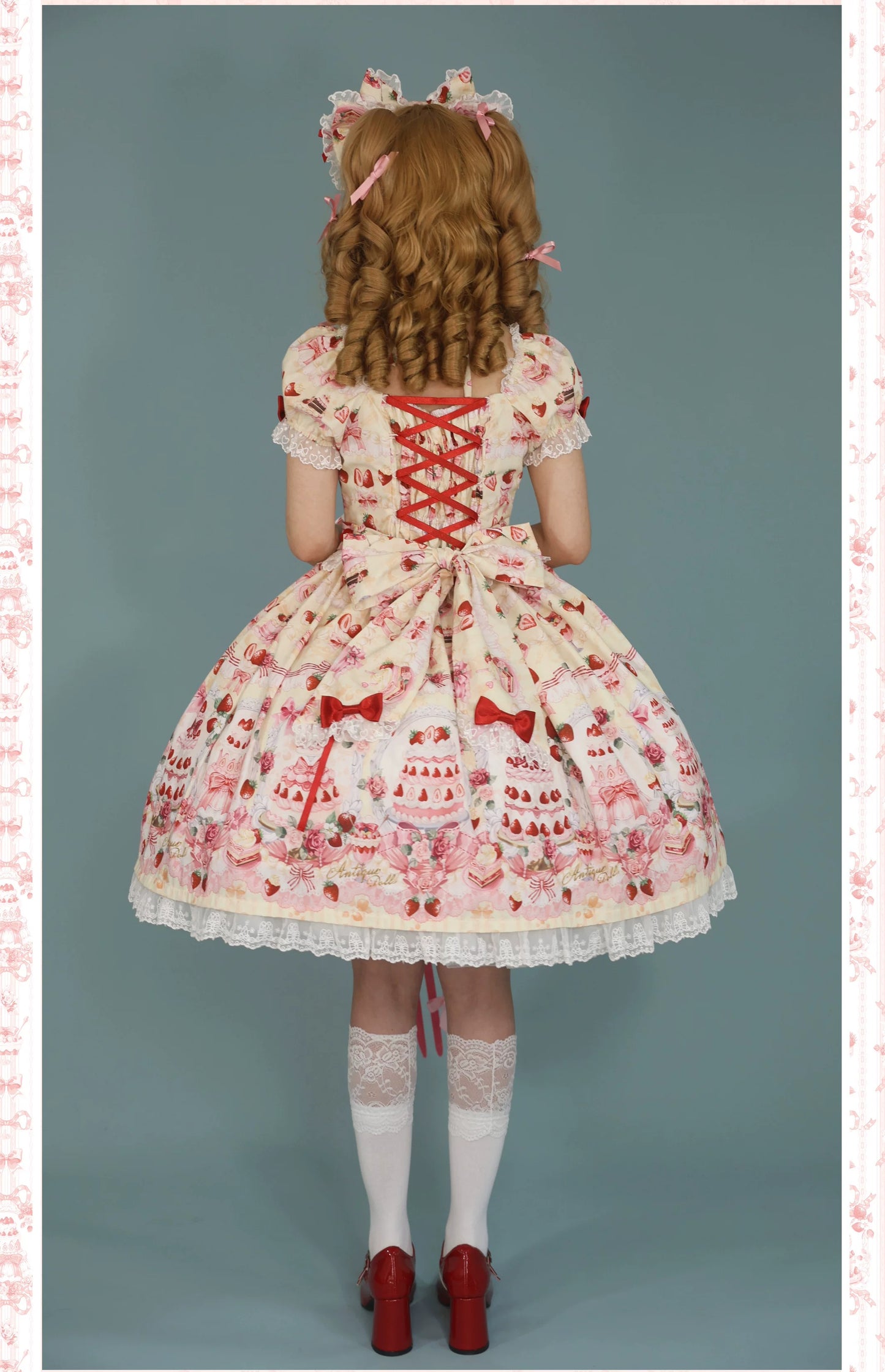【受注予約~9/28】イチゴと花束 3.0 アクセサリー【Antique Doll】
