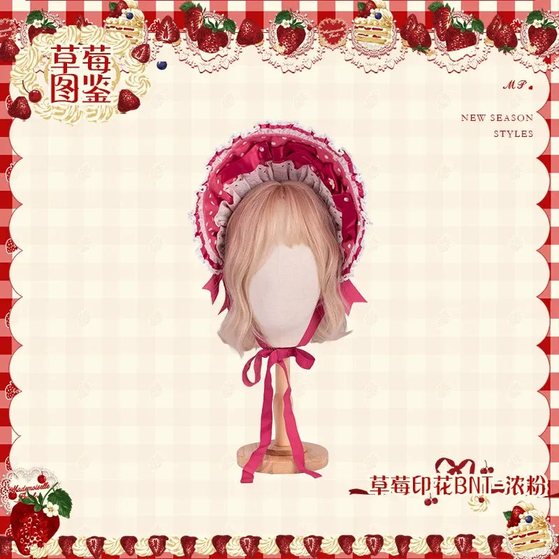 【受注予約~8/27】Strawberry Cake Illustration 2026ver. アクセサリー【花与珍珠匣】