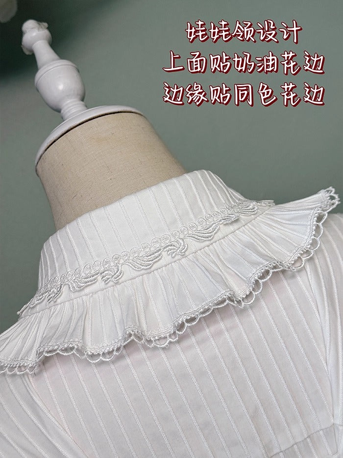 【受注予約~9/25】Eat Cake ブラウス【双生小熊】