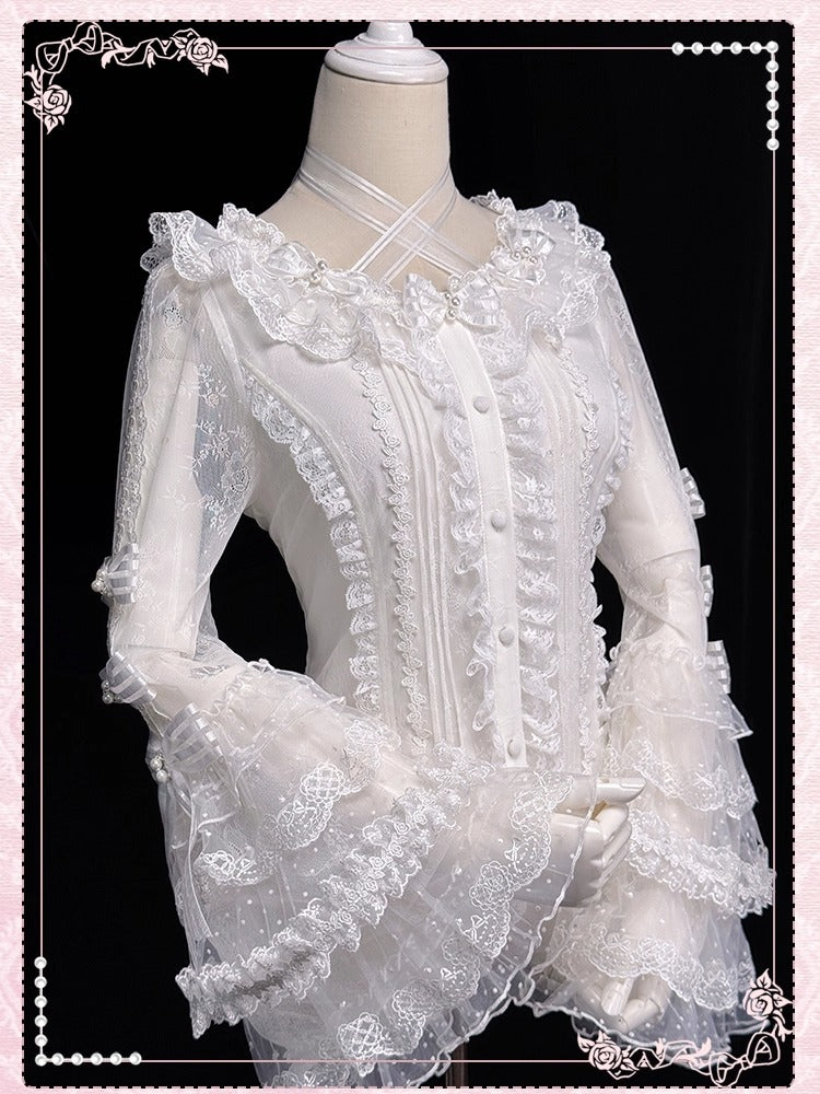 【受注予約~12/25】Love Heart ブラウス【双生小熊】